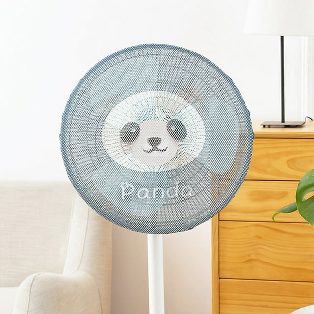 Cache-poussière Rond pour Ventilateur Électrique, Maille Lavable pour Ventilateur, Filtres de Ventilateur Réutilisables pour Ventilateur sur Pied Été