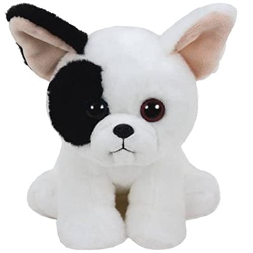 Perro TY 41203 Marcel Beanie Bebes Blanco/Negro 15 cm