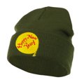 thumbnail image 2 of Happy New Year Balloon Embroidered Beanie - Olive OSFM, 2 of 5