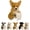 ZA A, variant on Dog Toilet Roll Holder, Cute Animal Toilet Paper Holder Wall Mounted, Resin Novelty Dogs Standing Tissue Storage Rack, Animal Statue Paper Storage Dispenser for Home Decor (Dalmatian)