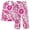 Multicolor12, variant on Cmtiyu Pajamas for Women Set Long Sleeve Notch Collar Button Pockets Top And Pants, Casual Loose Printed Loungewear Set, S-3XL