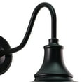 thumbnail image 3 of Vaxcel Dorado 1 Light Dusk to Dawn Bronze Gold Farmhouse Barn Dome Outdoor Wall Lantern, 3 of 5