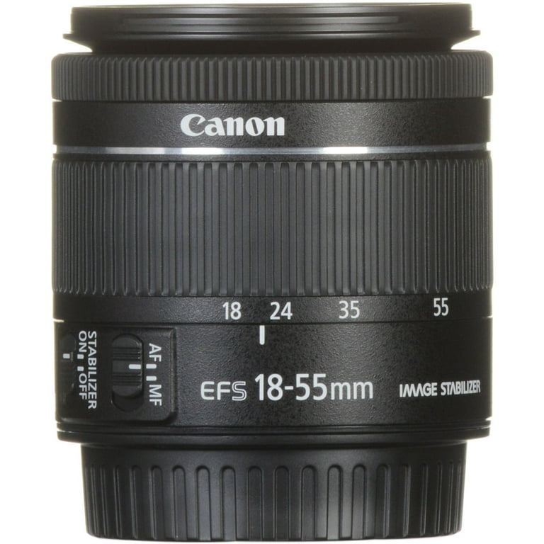 Canon EF-S 18-55mm f/4-5.6 IS STM Lens - Wide Angle Zoom - Walmart.com