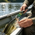 thumbnail image 4 of Multifunctional Aluminum Fish Lip Gripper with Built-in Scale, Heavy Duty Fishing Grabber Tool for Freshwater & Saltwater Fishing (Green), 4 of 5