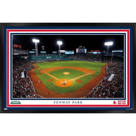 MLB Boston Red Sox – Fenway Park 22 Wall Poster 22.375 x 34 Framed