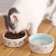 thumbnail image 4 of Olla para gatos, cuenco de cerámica con protección para el cuello, cuenco de agua, cuenco de comida para gatos, suministros bonitos para mascotas, 4 of 5