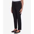 thumbnail image 6 of Alfred Dunner Womens  Super Stretch Faux Fly Denim Medium Length Pant, 6 of 6