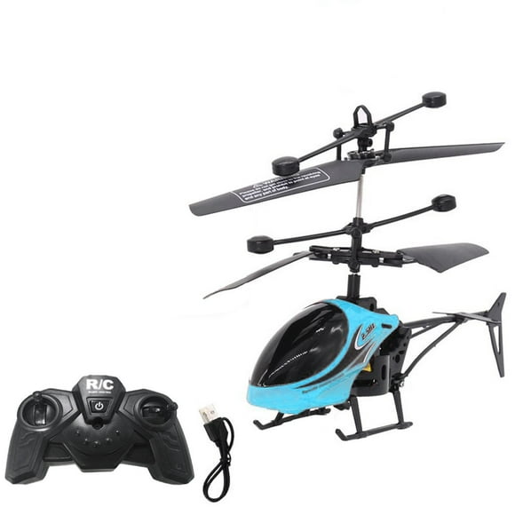 jovati Mini RC Infrarouge Télécommande RC Jouet 2CH Gyro Hélicoptère RC Drone