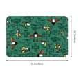 thumbnail image 3 of Daiia Cartoon Air Transportation Front Door Mat, Heavy Duty Durable Welcome Mat for Outdoor Indoor, Dirt Trapper Waterproof Super Absorbent Door Mat, 16" x 24", 3 of 9