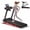 Black-17% Incline, variant on ROBORE 13% Auto Incline Foldable Treadmill for Home Office, Walking Jogging Machine with Handle Bar, 350lbs Capacity Compact Running Treadmill with LED Display