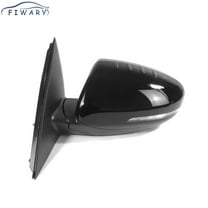 FIWARY 1Pc Side Mirror for Kia Optima 2011-2013 Black Left/Driver 5 Pins KI1320152