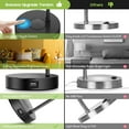 thumbnail image 6 of Set of 2 Wireless Charging Industrial Table Lamp, Gold, 6 of 6