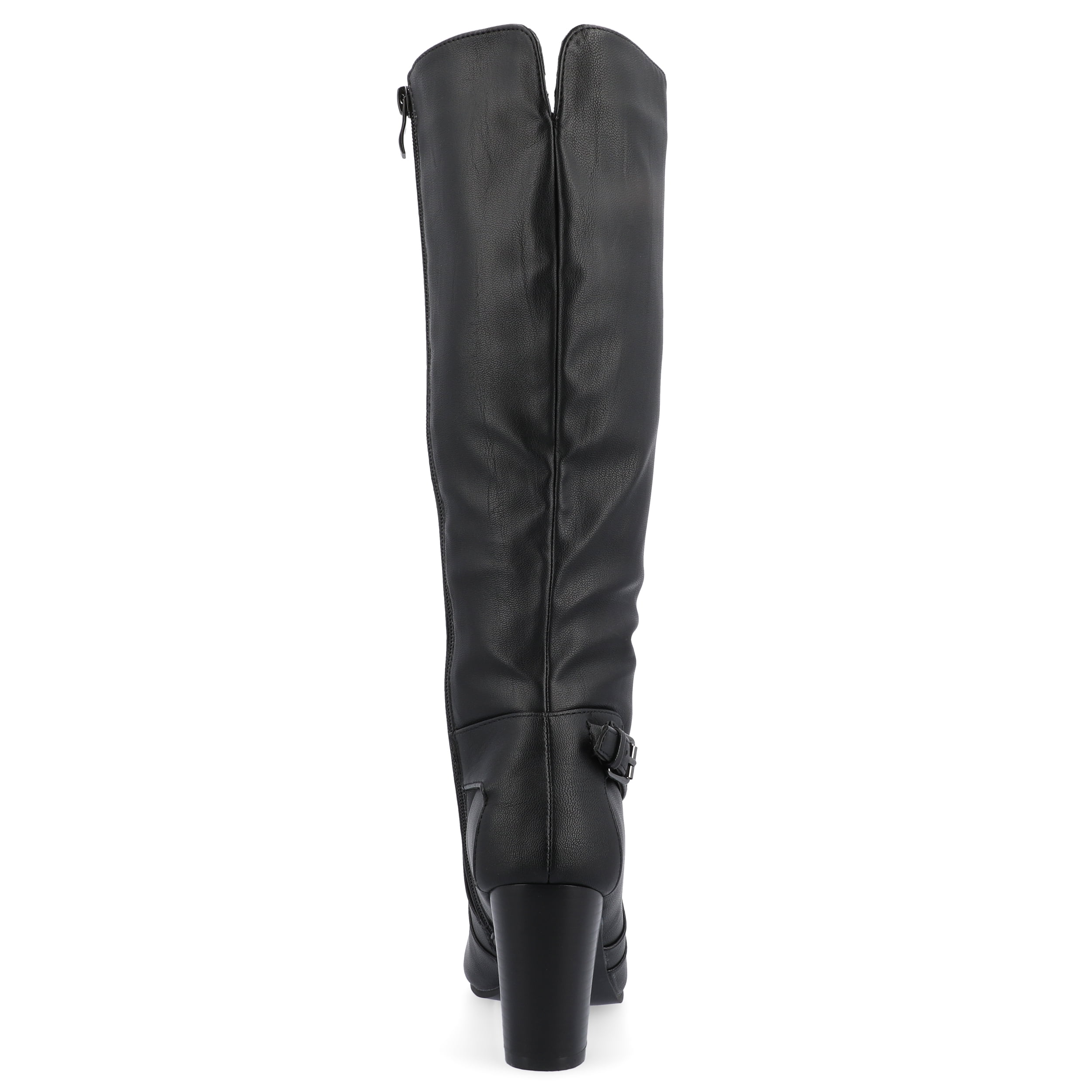 Journee Womens Carver Stacked Heel Knee High Boots