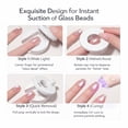 thumbnail image 5 of 2026 Upgraded Rotating Cat Eye Magnet Tool for Nail Art - 360° Adjustable Cylinder Stand with Strong N50 Magnetic Force - Instant Glass Bead & Velvet Effects - Friendly Manicure Tool (Pink), 5 of 8