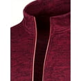 thumbnail image 4 of Beautiful Giant Men's Full-Zip Cardigan Sweater Coat Soft Warm Mid-Stretch Design for Fall Winter Sizes S-3XL, 4 of 6