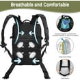 thumbnail image 2 of WOLT | 50L Durable Backpack--Durable 900D Nylon with Molle System & Laptop Compartment Large Hiking Backpacks Black, 2 of 7