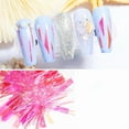 thumbnail image 4 of High Brightness Aurora Paper Mirror Symphony Cellophane Nail Art Accessories Phototherapy Nail Sticker, 4 of 5