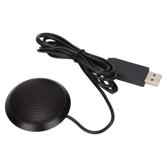 Microphone Omnidirectionnel, Microphone de Conférence USB E104 Microphone USB pour Conférence Haut-Parleur Téléphone Véritable Excellence