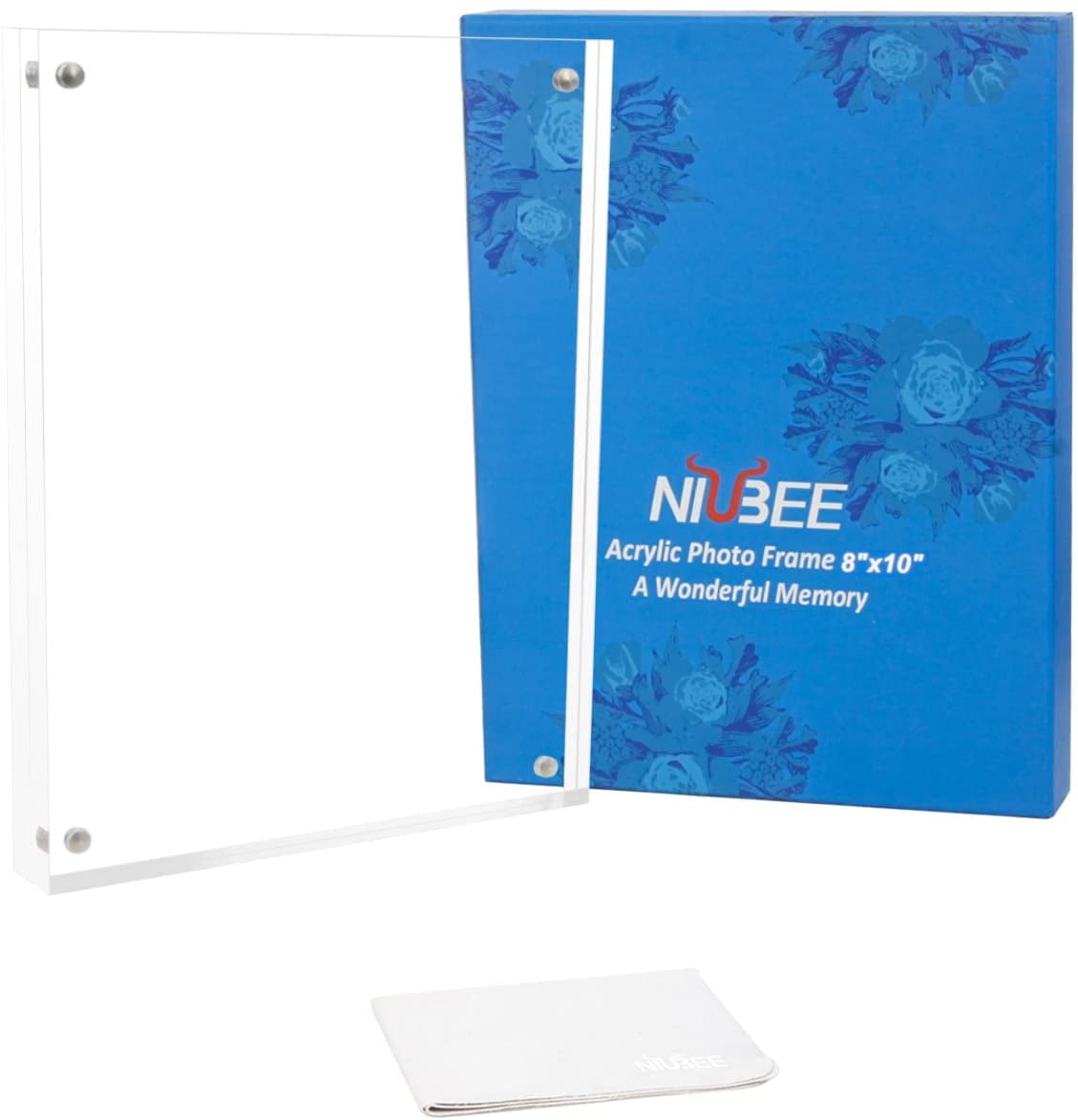 Buy NIUBEE 8x10'' Acrylic Picture Frame, Double Sided Photo Frames with Gift Box