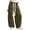 Army Green #16, variant on DORKASM Corduroy Pants Women High Waist Loose Fit Lounge Harem Pants Elastic Waist Boho Soft Balloon Trousers Drawstring Fashion Fall Winter Sweatpants with Pockets Black S