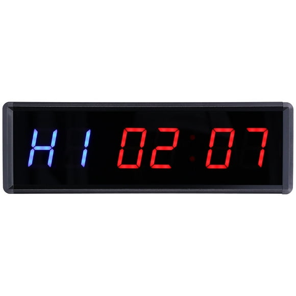Gym Timer,Interval Timer 1.5in LED LED Timer Interval Timer Built for Precision
