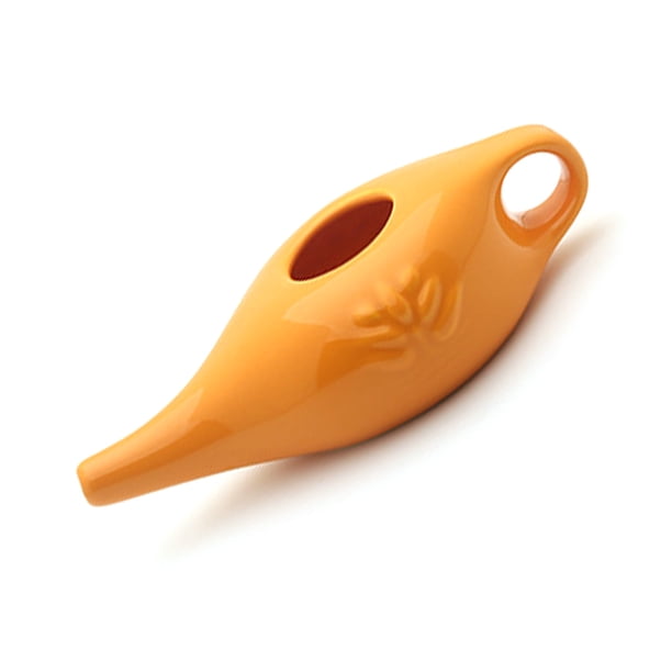 Sonducket Olla Neti de cerámica de 250ml para de nariz, boquilla cómoda para limpieza Nasal Uniforme atlético No. 4 Sonducket OD014575-04
