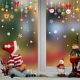 thumbnail image 3 of Pegatina electrostática de Papá Noel, copo de nieve, alce, creatividad, decoración de Navidad, calcomanía de pared, decoración de ventana linda, 1 Juego, 2023, 3 of 4