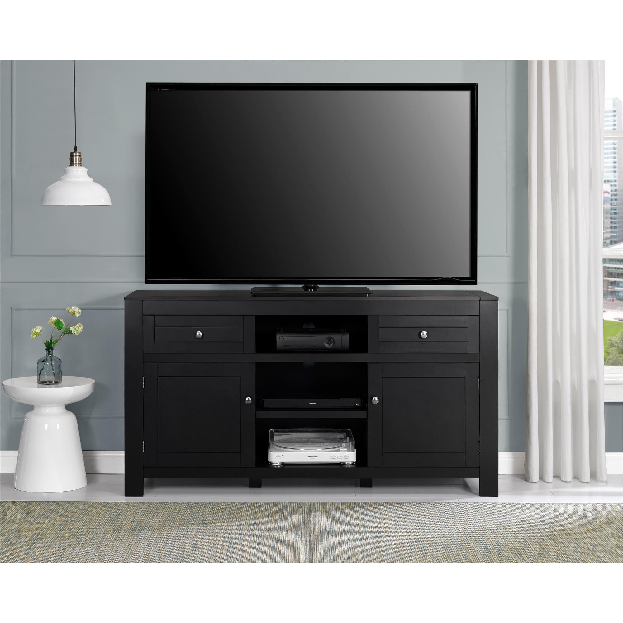 Ameriwood Home Hadley 60 Tv Stand Black Com