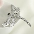 thumbnail image 2 of Broches para Mujeres Moda Dragonfly Pines Glitter Broche Aleación Para Mujeres Accesorios Vestido de noche Decoraciones de solapa Regalo de vacaciones Blanco Guardurnaity AP004626-01, 2 of 7