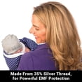 thumbnail image 4 of SYB Baby Beanie, EMF Protection, Gray (Newborn), 4 of 8