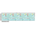 thumbnail image 3 of Ambesonne Hot Air Balloon Fabric by the Yard Upholstery, Planes Pattern Art, 1 Yard, Earth Yellow Sea Blue, 3 of 5
