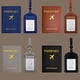 thumbnail image 4 of ELSIE Passport Cover Avión Check-in PU Cuero Bolso Etiqueta Accesorios De Viaje Pasaporte Tarjeta Caso Equipaje De Embarque Maleta, 4 of 4