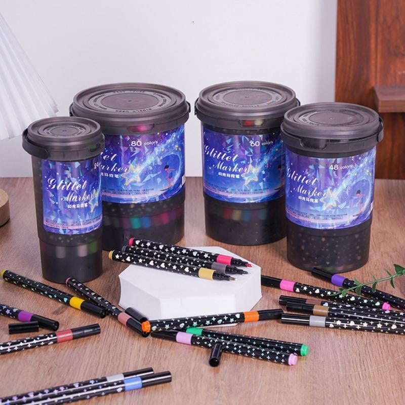 CEORPER Professional Acrylic Markers Colorful Palettes Layering Capacity Lightweight