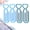 Blue Green, variant on 4pcs Diamond Art Canvases Roller Clips, Large Paper Clip Holder for Diamond Painting, Canvas & Paint Paperclips for 5D DIY Art, Plastic Paper Needle for Diamond Art Kits for Adults