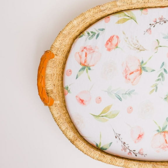 Peony Changing Pad Cover