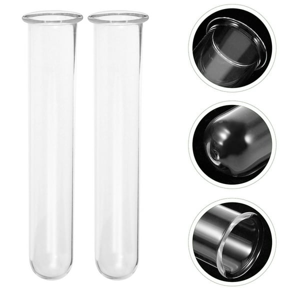 HAMPPLIES Propogation Planter Tube Glass Vase 4pcs For Hydroponic Planting