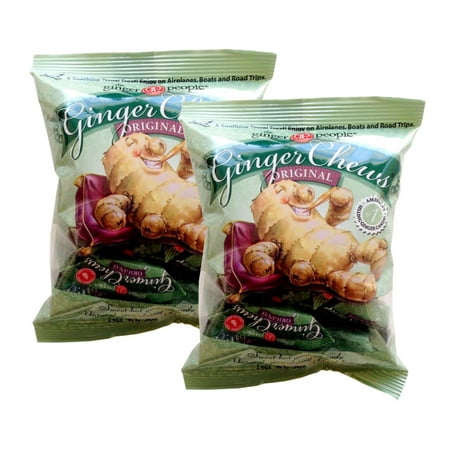 - The Ginger People Ginger Chews Original 5 Oz. (Pack of 2)
