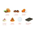 thumbnail image 3 of CVLNCYCLING Educational Toys for Children 3-5,Kids Toys,Kids Pretend Play Food Sets Fake Food Toy Toddler Play Kitchen Accessories Pizza Hamburger & Sandwich Toys For Boys Girls （20Pcs）, 3 of 8