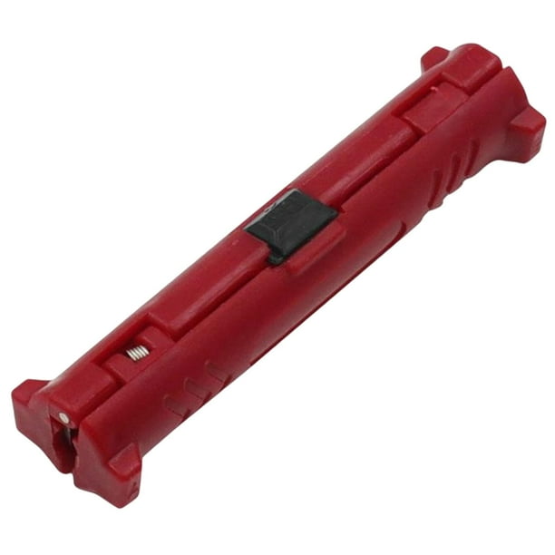 Bolígrafo de tira de alambre eléctrico Zulema Cortador de cables Rojo