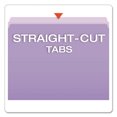 thumbnail image 2 of Pendaflex Colored File Folders Straight Tabs, Letter Size, Lavender/Light Lavender, 100/Box, 2 of 3