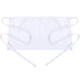 thumbnail image 1 of Waist Apron with 3 Pockets - Waitress Waitress Short Apron (White) Tw, 1 of 5