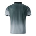 thumbnail image 5 of FUZHIQ Men's Polo Shirts Short Sleeve Gradient Vertical Striped Print Casual Golf Polo Breathable Soft Fabric Business Work Daily Wear Fashion Collared Shirt,XXL, 5 of 5