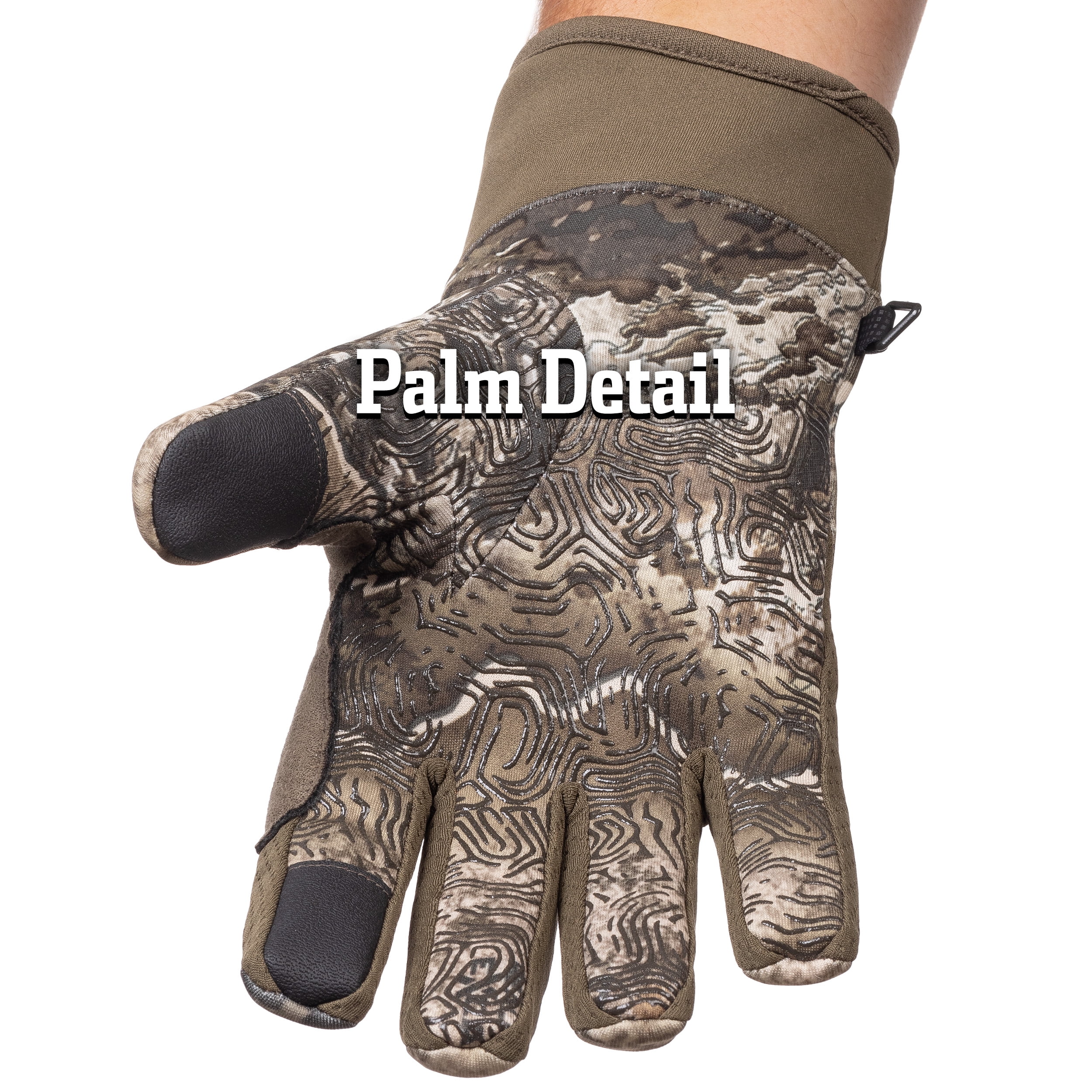 HUNTERS SPECIALTIES CAMO NET GLOVES - Northwoods Wholesale Outlet