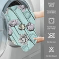 thumbnail image 6 of Hand Towels Set of 2 Lily Flower Towels for Bathroom Soft Absorbent Decorative Hand Bath Towels Dish Towels for Kitchen Sports Gym Yoga Home Decor 14 x 28 in, 6 of 6
