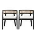 thumbnail image 2 of DINING CHAIR Set of 2,Beige-Black, 2 of 11