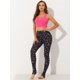 thumbnail image 3 of Leggings de yoga Allegra K estampados gris leopardo S, 3 of 5