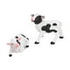 thumbnail image 1 of Adornos De Vaca De Resina, Figuritas De Resina De Animales De 2 Piezas Para Sala De Estar Para Dormitorio Para Pasillo ANGGREK S, 1 of 8