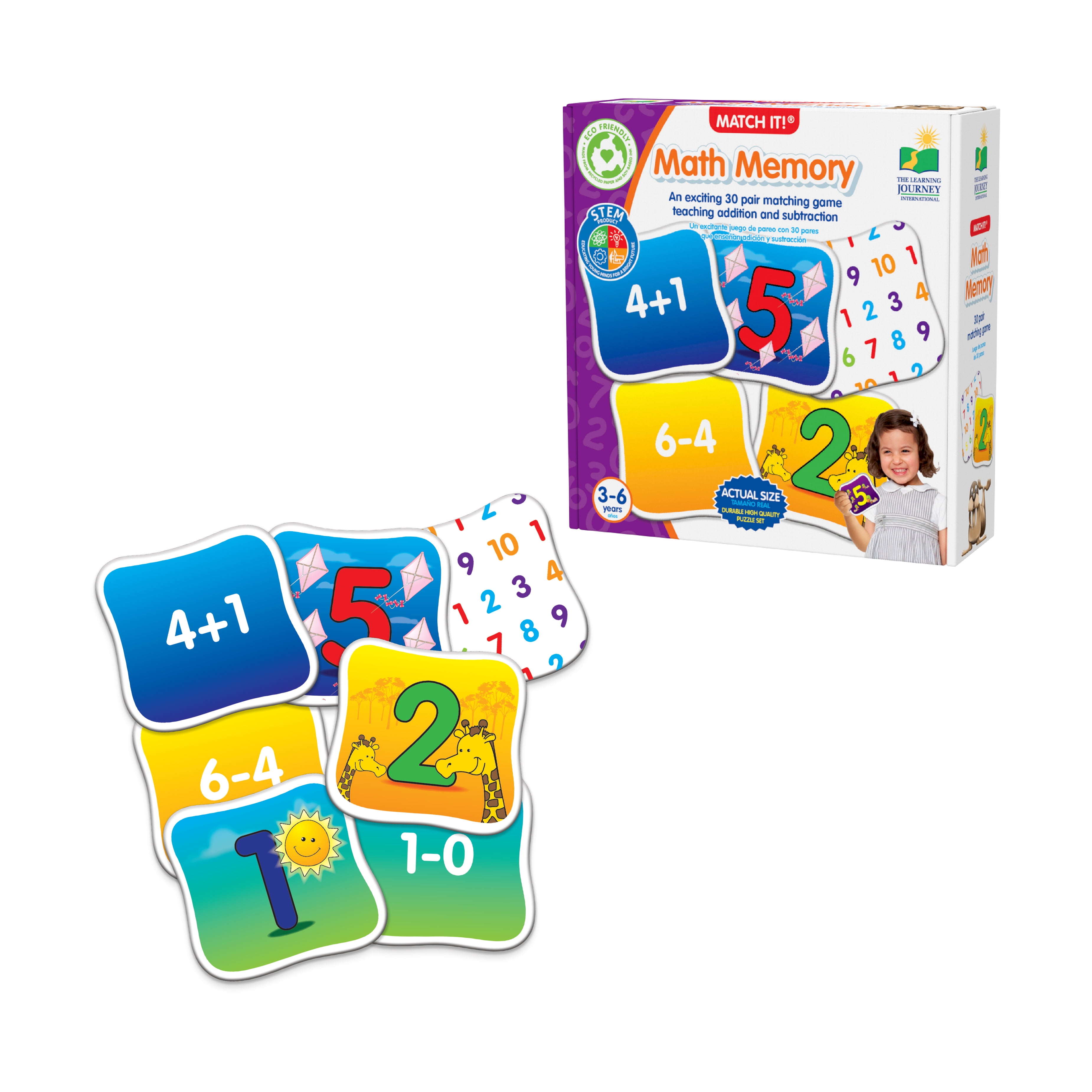 Learning Journey Match It! Add It Up - Gioco Di Matematica Per Bambini 3+ Con 30 Puzzle Auto-Correttivi Per Imparare Le Addizioni - 2