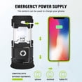thumbnail image 2 of Labymos Outdoors Camping Lantern USB Rechargeable Solar Charging Power Supply for Phone Portable Collapsible LED, 2 of 8