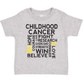thumbnail image 3 of Inktastic Childhood Cancer Awareness Boys or Girls Toddler T-Shirt, 3 of 5